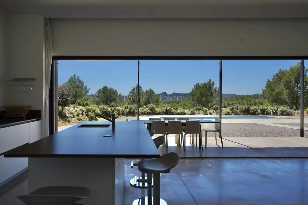 Cuisine - Propriété Viticole avec Maison Moderne et Piscine