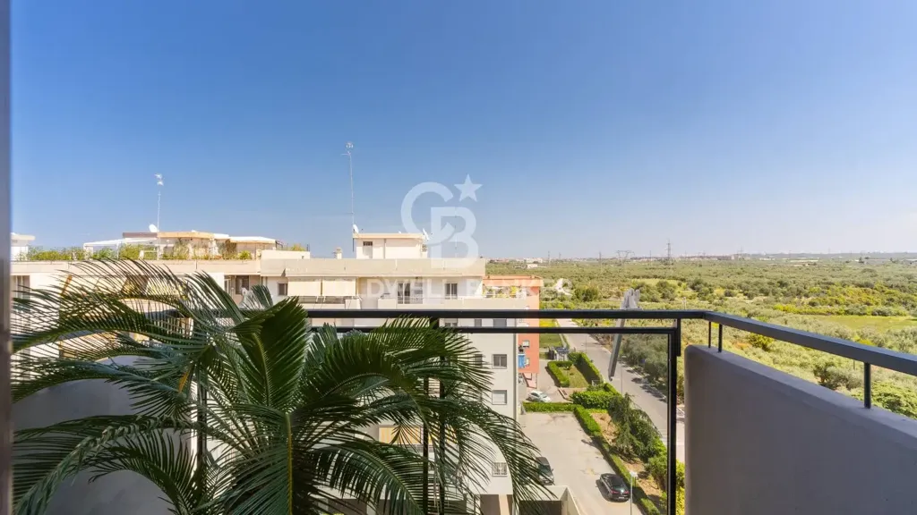 Balcony - Efficient Apartment with Triple Exposure in Bari