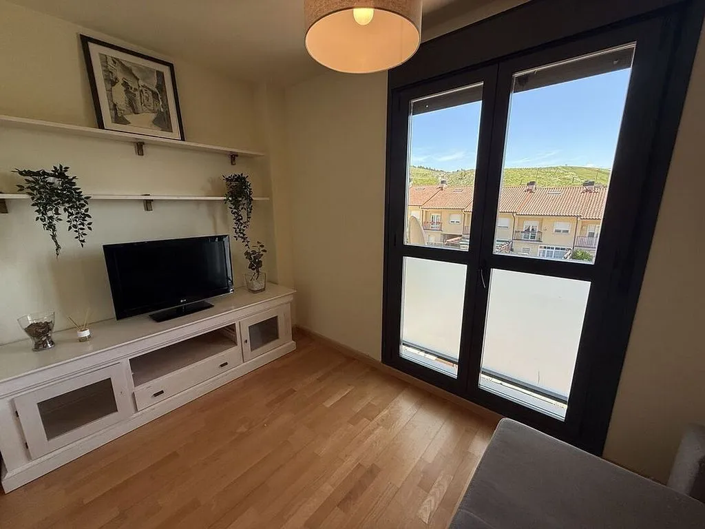 Séjour - Duplex with Pool in Esteribar
