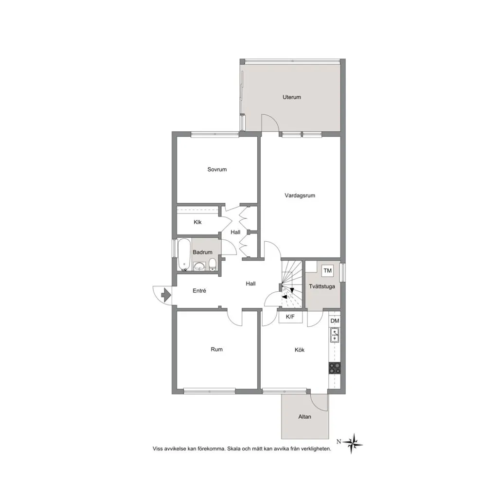 Plan - Generous Villa with Solar Panels in Strömtorp
