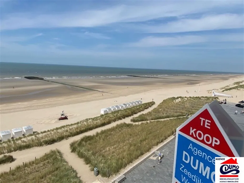 Furnished Studio with Sea View in Westende