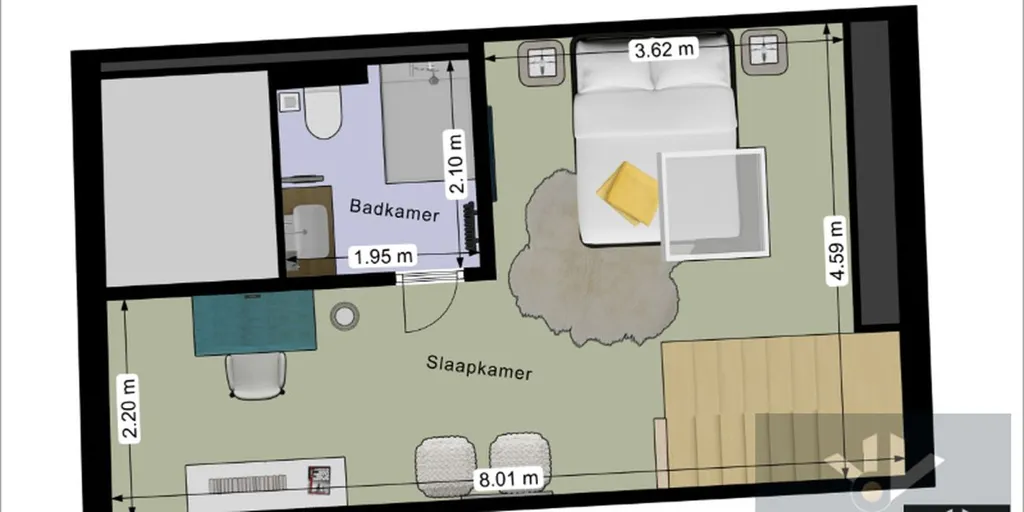 Planimetria - Fully Renovated, Energy-Efficient House near Hasselt