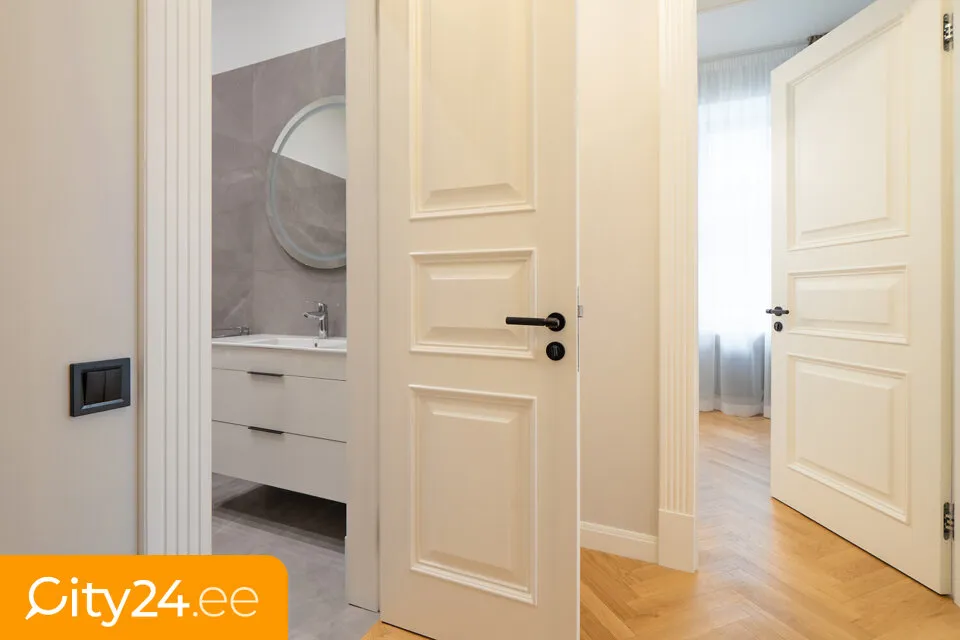 Entrée - Renovated 2-Bedroom Flat in Quiet Centre