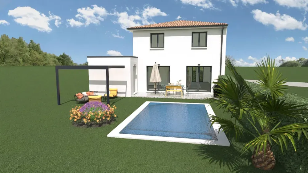 Maison Neuve avec Jardin à Saint-Lys