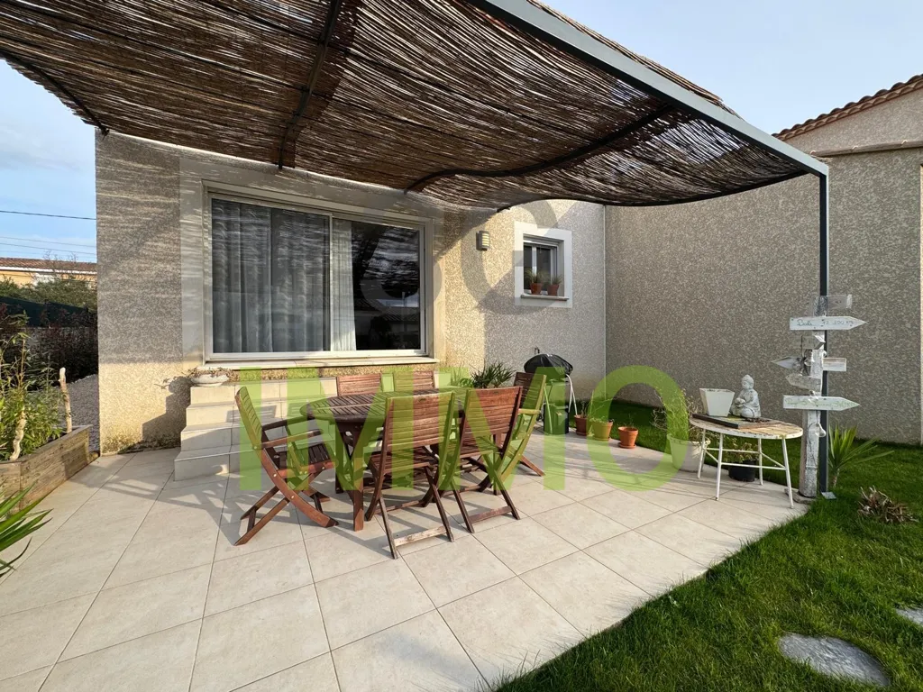 Terrasse - Recent Villa with Large Volumes in Poulx