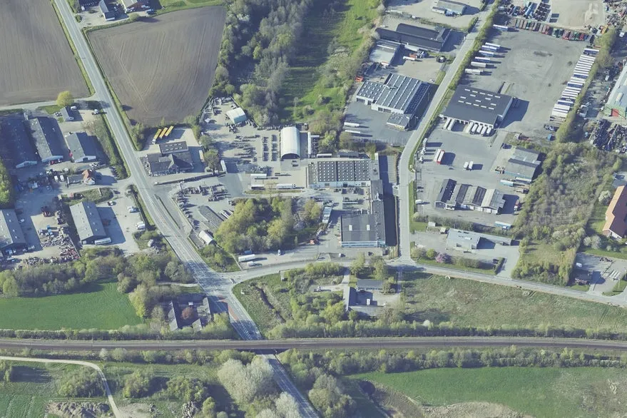 Õhuvaade - Commercial Plot with Development Potential in Fredericia