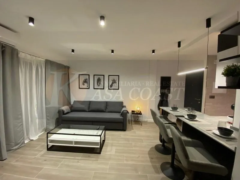 Living Room - Designer Flat with Sea View in Fuengirola