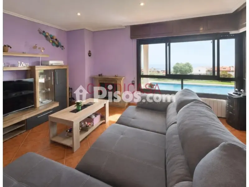 Living Room - Chalet with Sea View and Pool in Oia