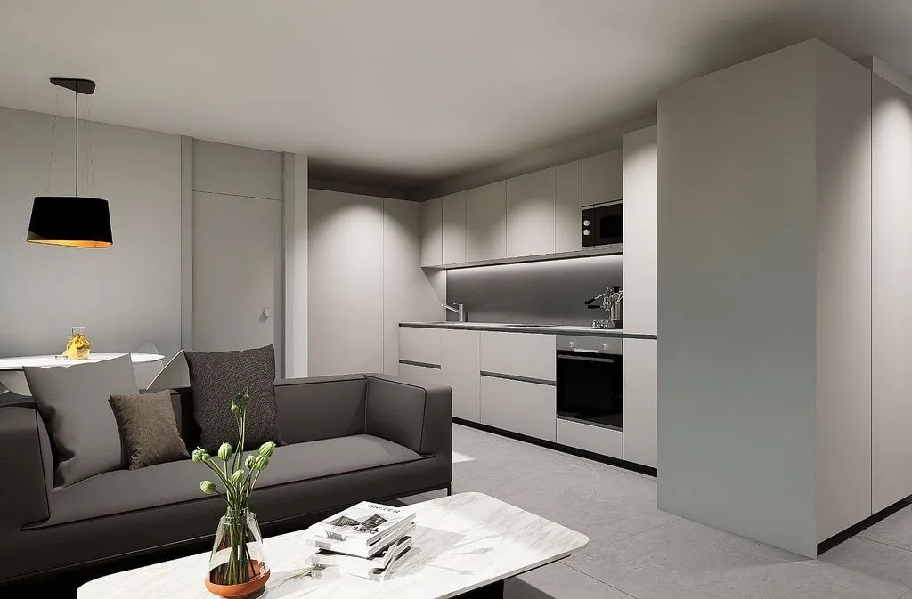 Séjour - New Flat with Pool in Murcia