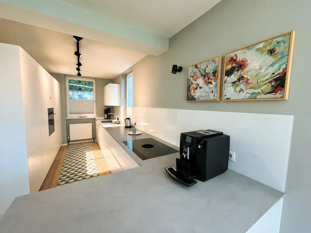 Cuisine - Maisonette with Panoramic Lake Views in Mattsee