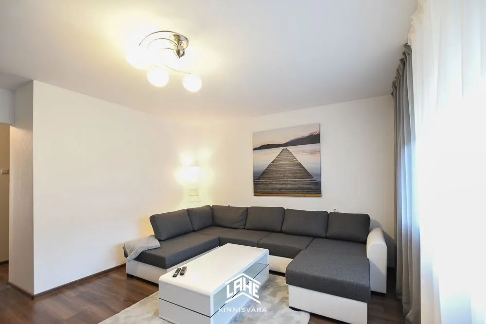 Wohnzimmer - Renovated Apartment with Balcony in Kõrveküla