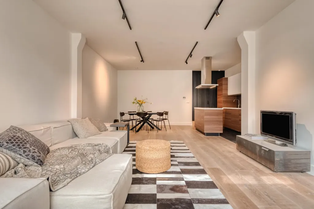 Séjour - Ground Floor Apartment with Terrace in Prinsenbeek