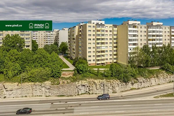 Vue aérienne - 3-Bedroom Flat with Central Heating in Lasnamäe, Tallinn