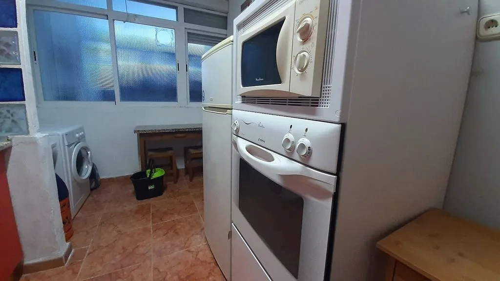 Cuisine - Furnished Flat with Balcony in Zaidín