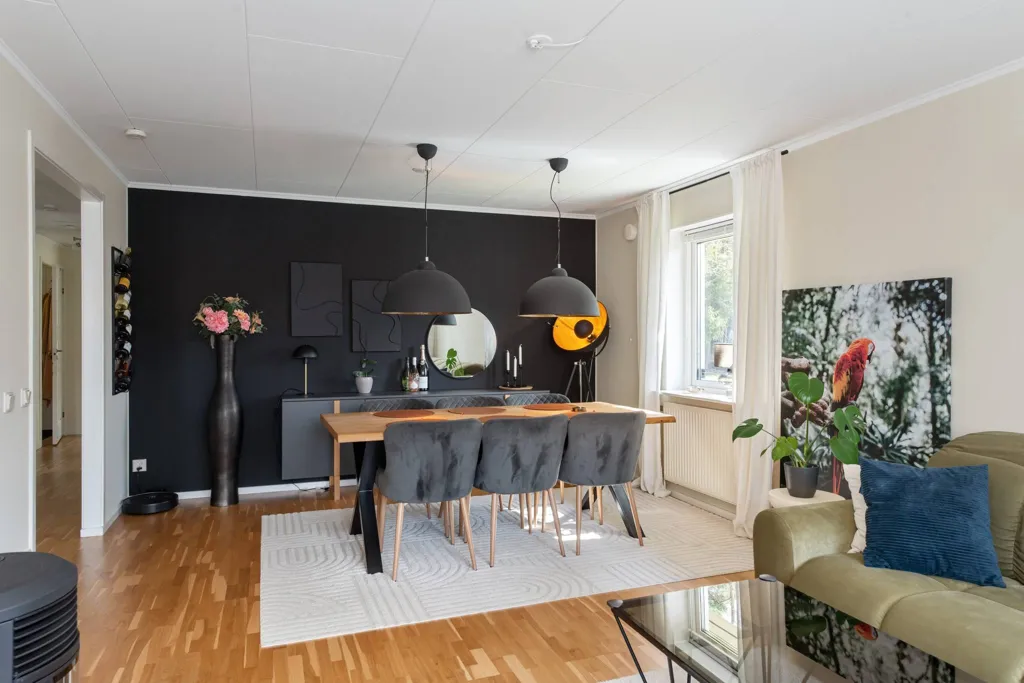 Söögituba - Cozy Bostadsrättsvilla with Garden in Rånäs