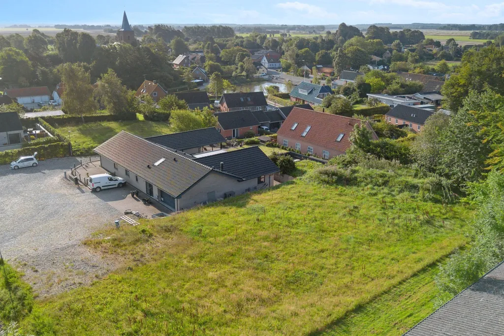 Vue aérienne - Year-Round Plot with 5G Coverage in Hammel