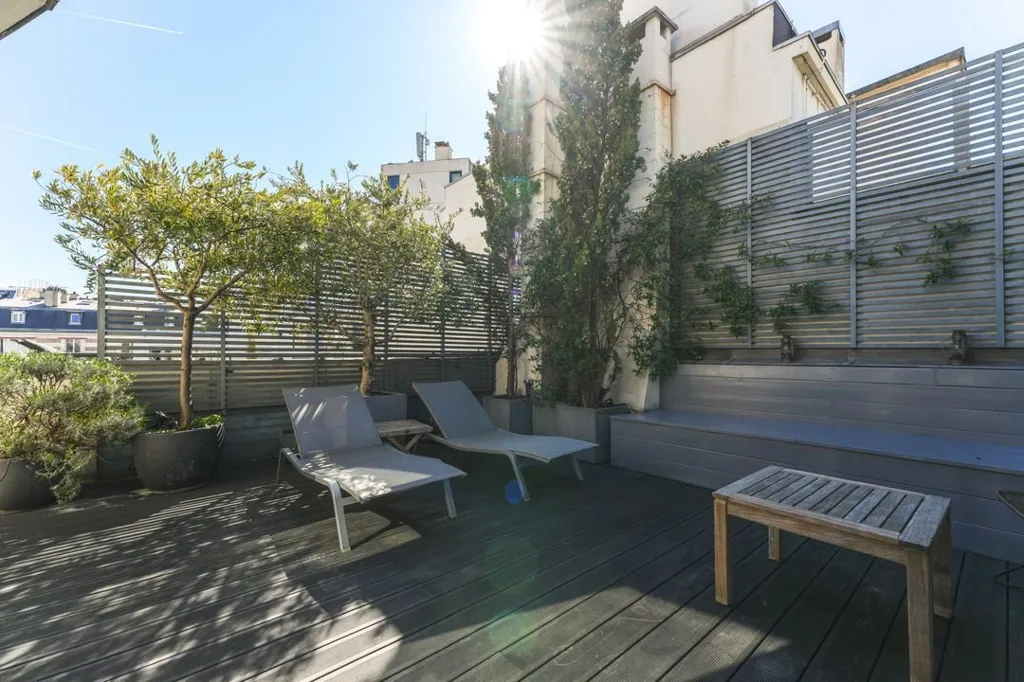 Terrass - Triplex with Eiffel Tower View in La Muette