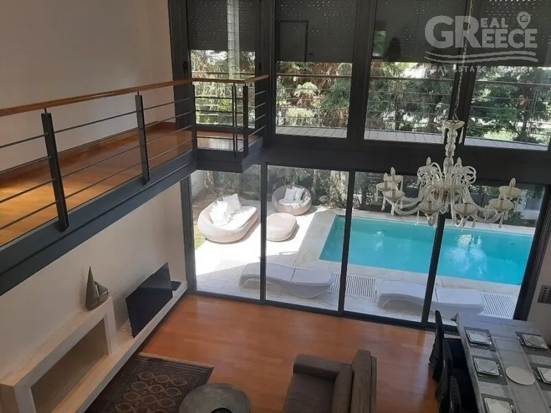 Séjour - Penthouse with Pool in Glyfada