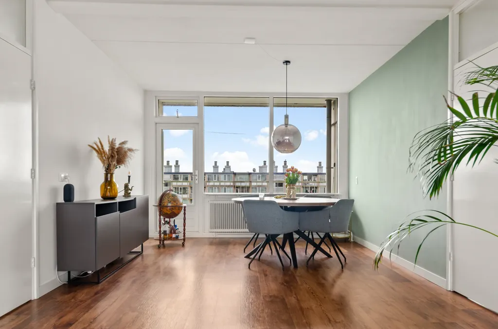 Salle à manger - Apartment with City View on Dommeringdreef, Utrecht