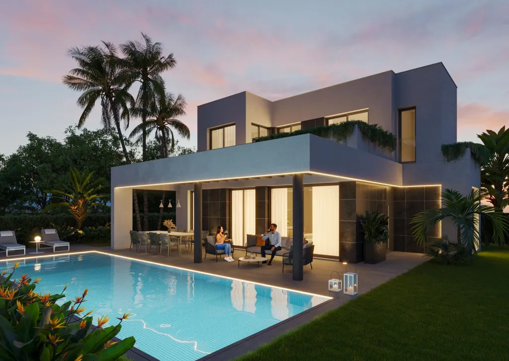 Bassein - Detached Villa with Sea Views in Finestrat