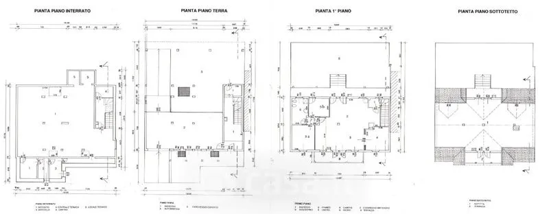 Planimetria - Duplex Villa with Terraces in Tarvisio