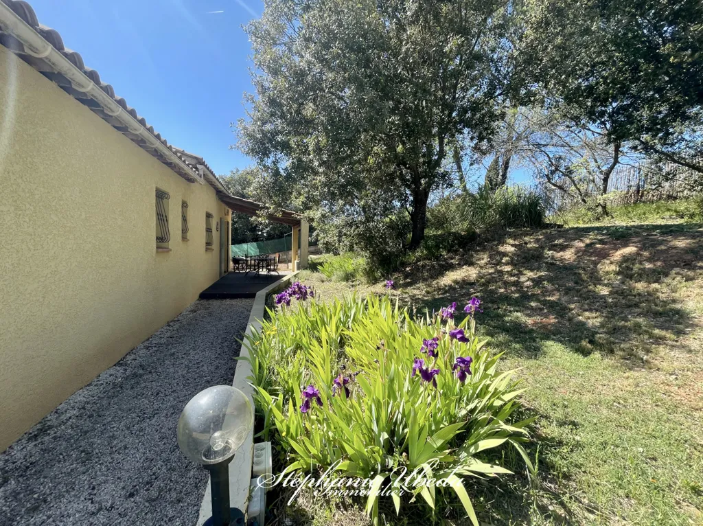 Jardin - Maison de Plain Pied avec Piscine à Rians