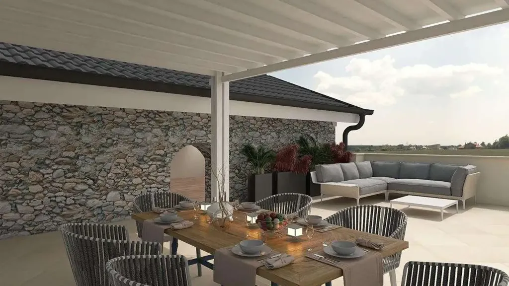 Terrasse - Historic Villa with Private Garden in Leca D'Albenga
