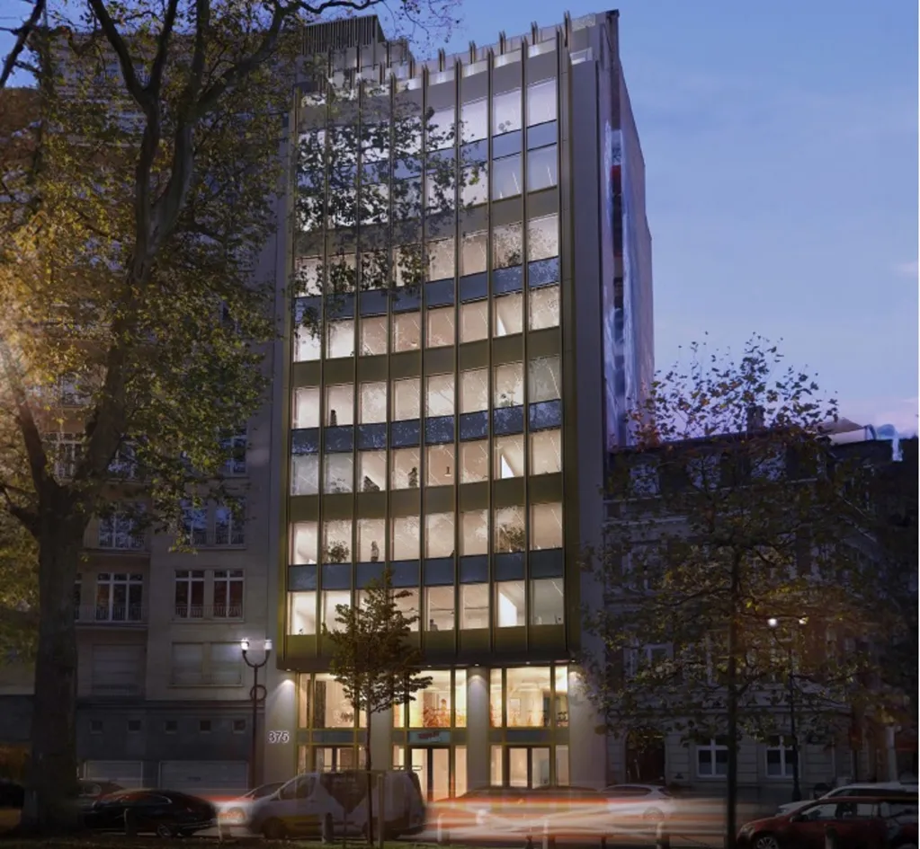 Extérieur - Bureau Iconique avec Terrasses à Louizalaan, Bruxelles