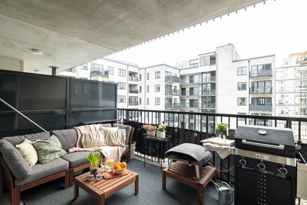 Balcone - Modern Flat with City Proximity in Munksjöstaden