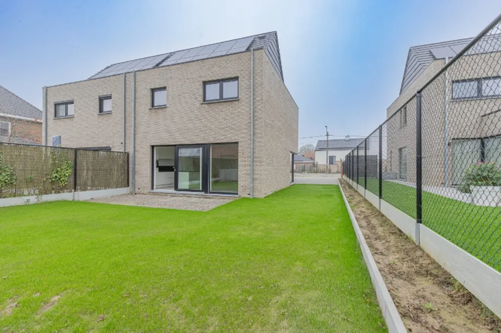Jardin - Appartement Moderne avec Technologie Énergétique à Serskamp