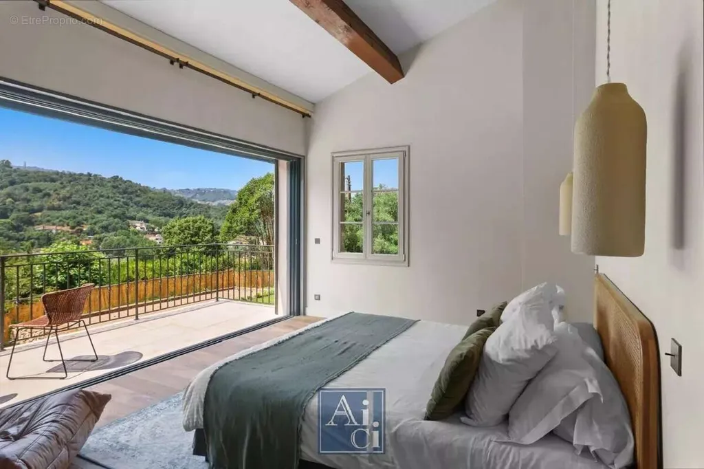 Camere da letto - Renovated Bastide with Pool near Cannes