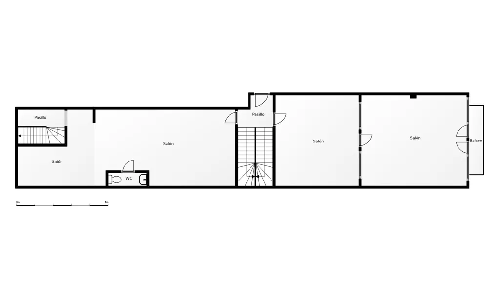 Planimetria - Detached House with City View in Blanes
