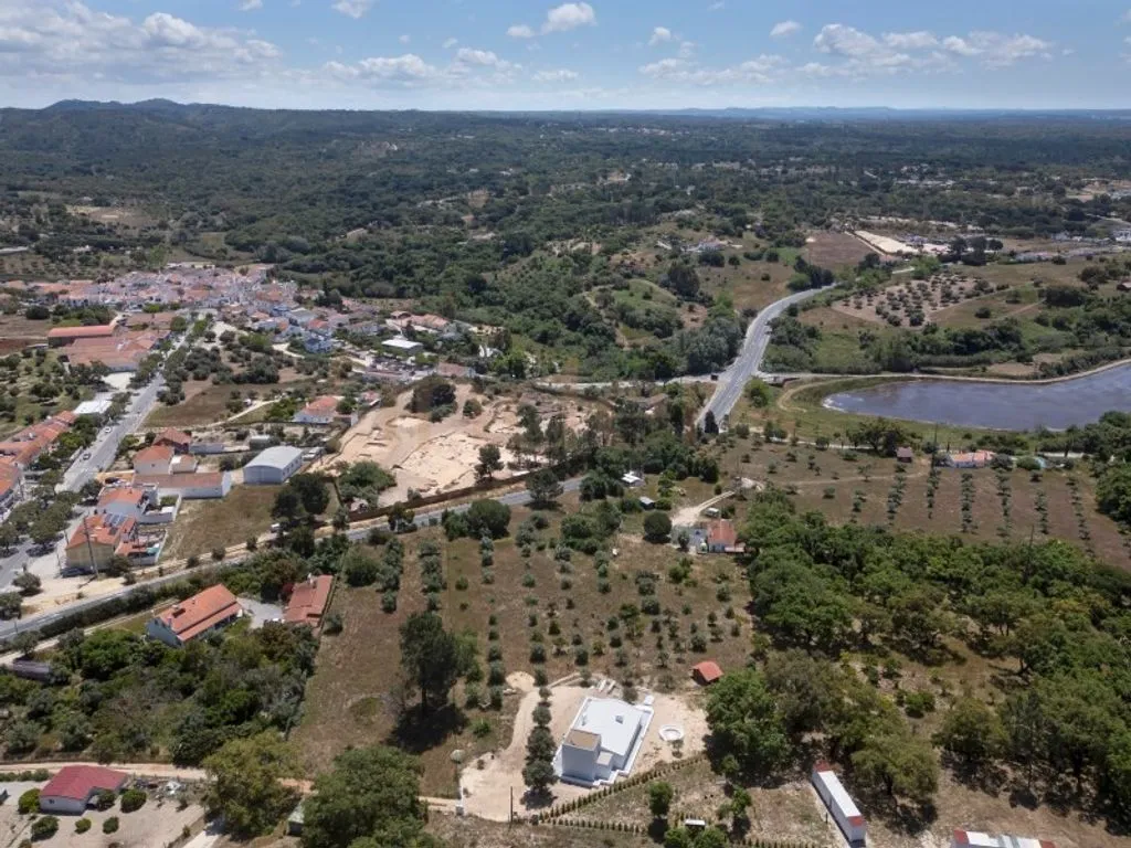 Vue aérienne - Development Land with Approved PIP in Melides