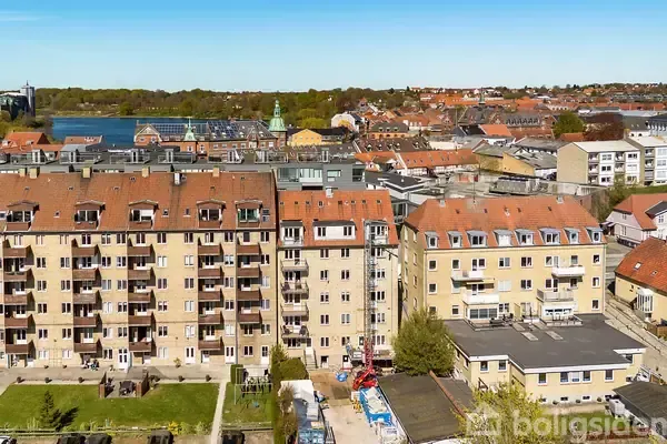 Vue aérienne - Apartment with Garden in Hillerød