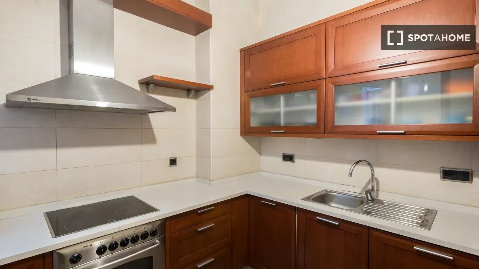 Cuisine - Shared Flat with Modern Design in Madrid Centre