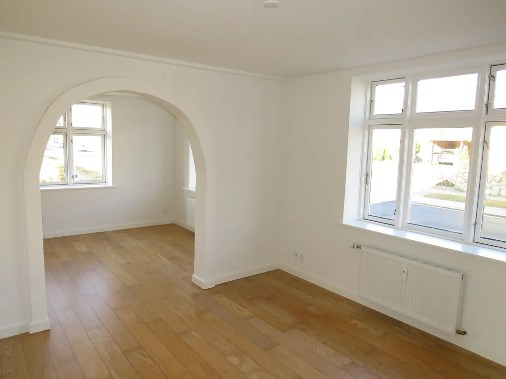 Living Room - Three-Room Apartment with Parking in Viborg