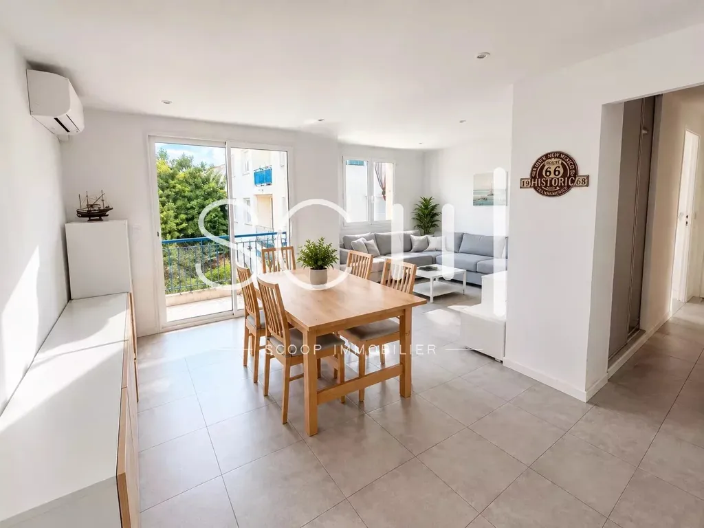 Salle à manger - Appartement avec Vue Mer au Dernier Étage à Cannes