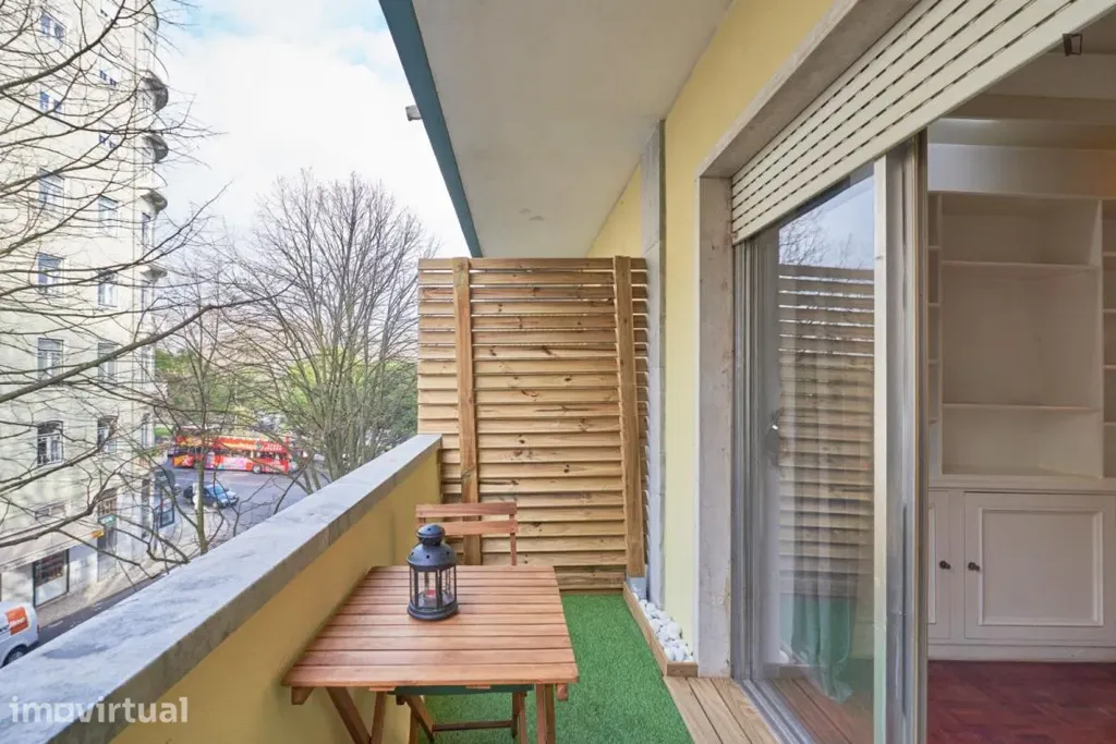 Balcony - Student Room in Marquês de Pombal, Lisbon