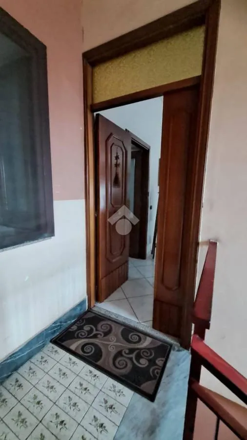 Hallway - Three-Bedroom Apartment with Fireplace in San Marcellino