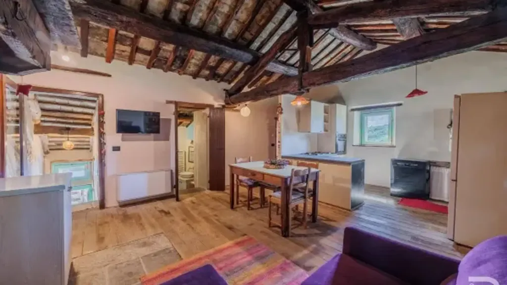Séjour - Restored Rustico with Mountain View in Cortona