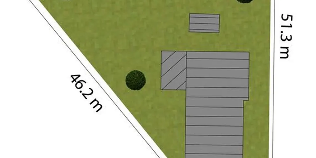 Plan - Maison avec Atelier sur Terrain de 1372m² à Balen