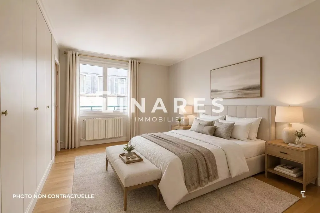 Chambres - Appartement T4 avec Loggia dans le 13ème arrondissement