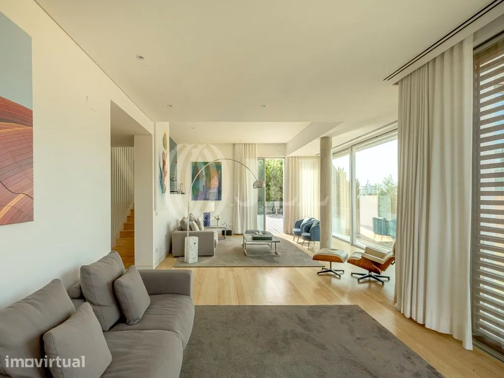 Séjour - Contemporary Villa with Pool in Estoril, Cascais