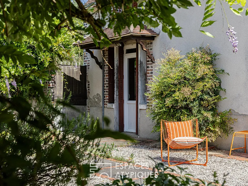 Terrasse - Longère de Caractère avec Dépendances près de Paris