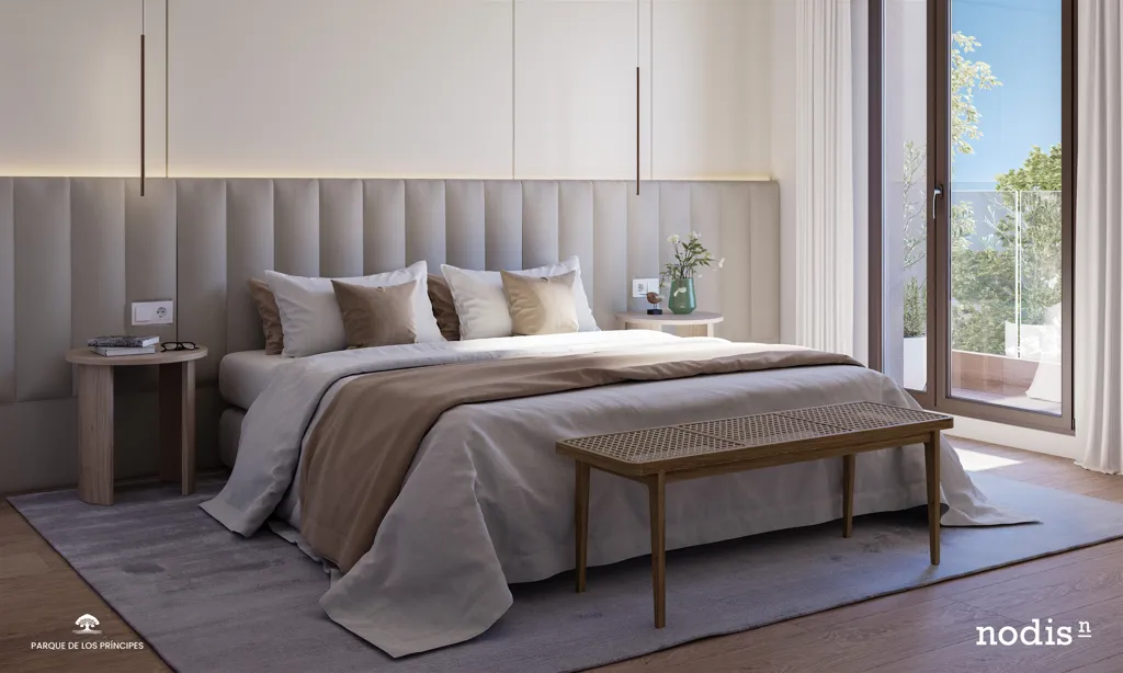 Chambres - New Build Apartment with Pool in Sevilla