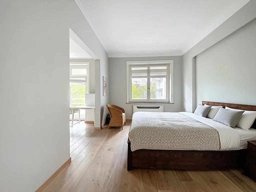 Chambres - Appartement Rénové avec Terrasse près du Bois de la Cambre