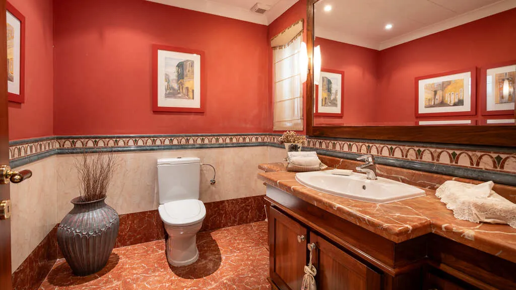 Bathrooms - 3-bedroom apartment in Rabat