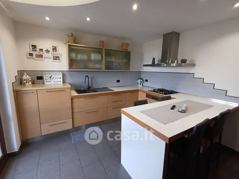 Kitchen - Dual-Unit Villa with Pool in Gragnano Trebbiense