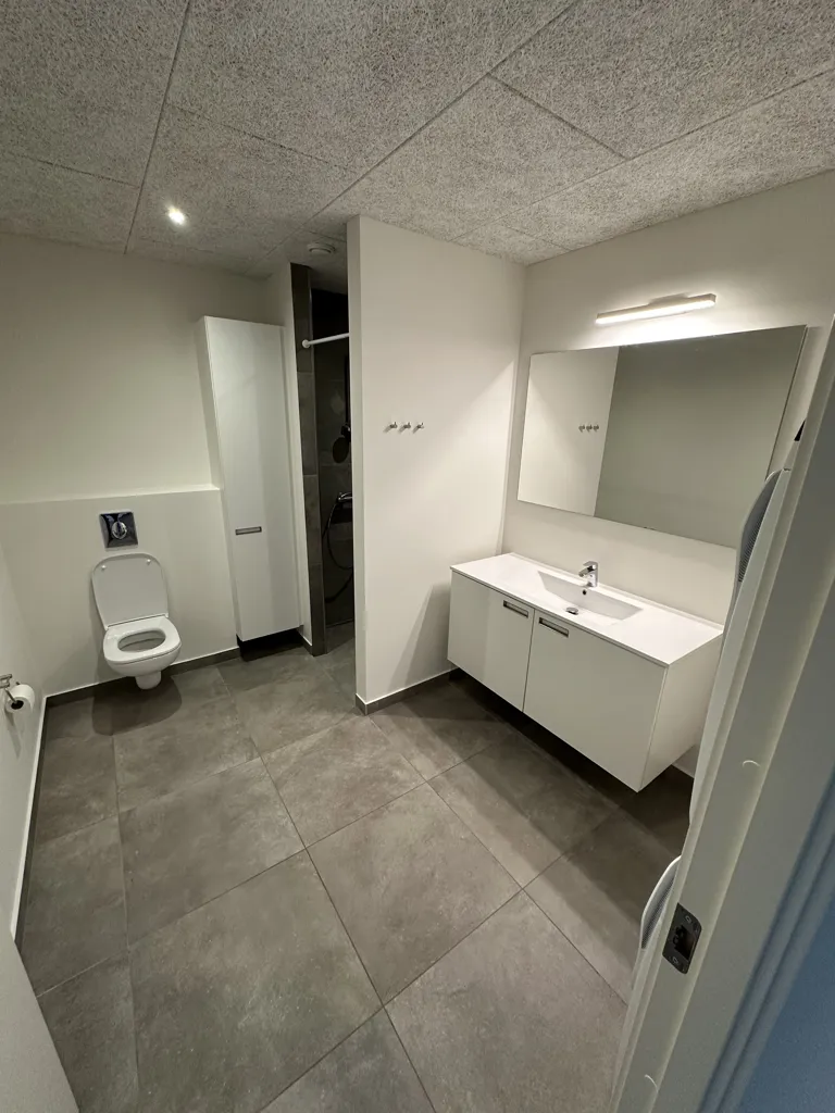 Salles de bain - Modern Row House with Balcony in Tvis