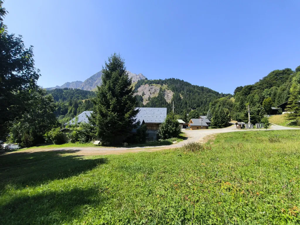 Renovable Barn with Mountain View in La Giettaz